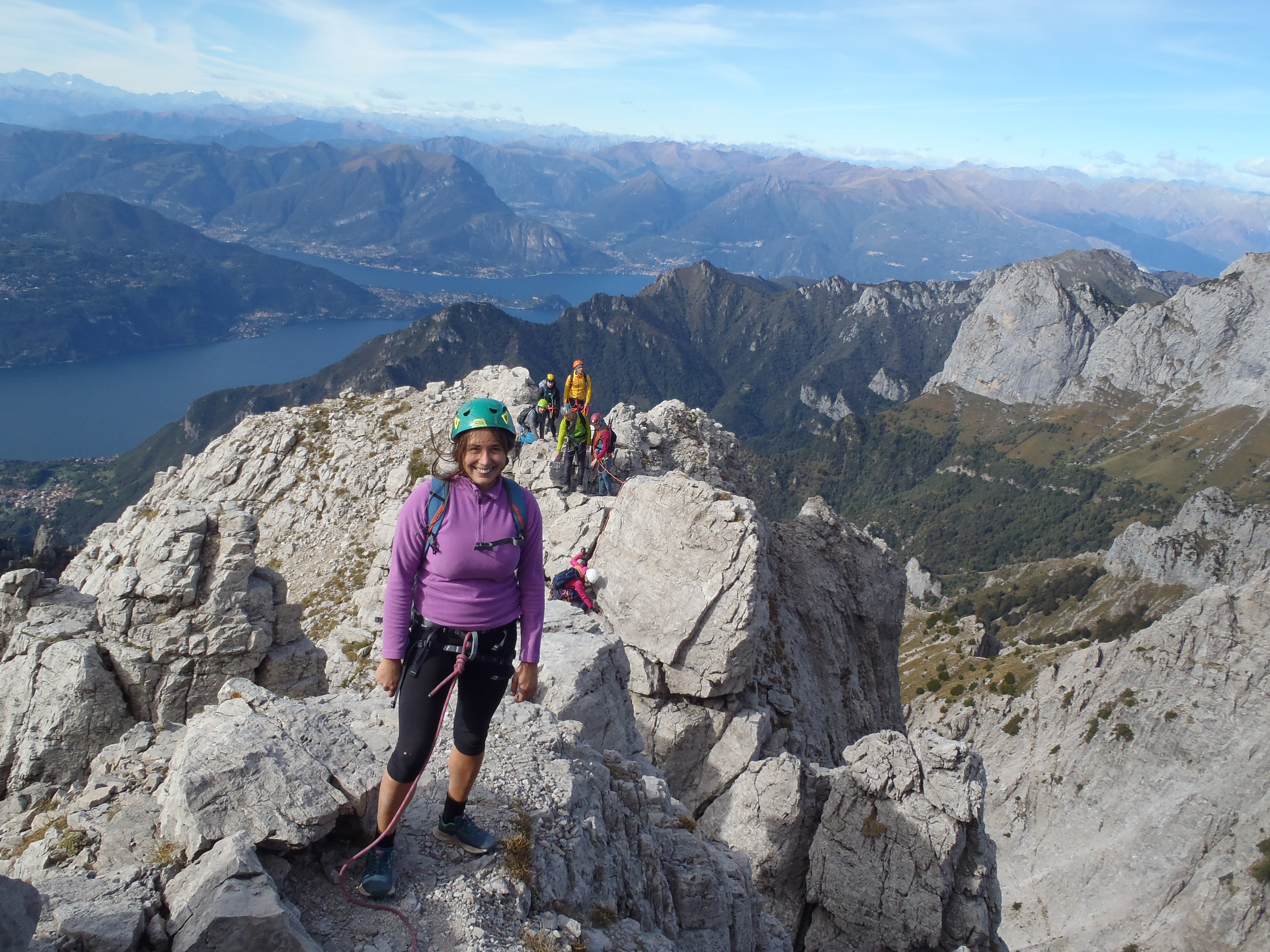 Bianco (Pizzo) Cresta NO - Alpinismo